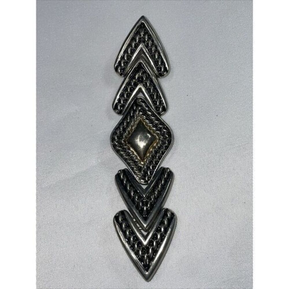 Dame Belt Women's Belt Buckle Gold Silver 7x 1.5" Classic Ornate Ladies